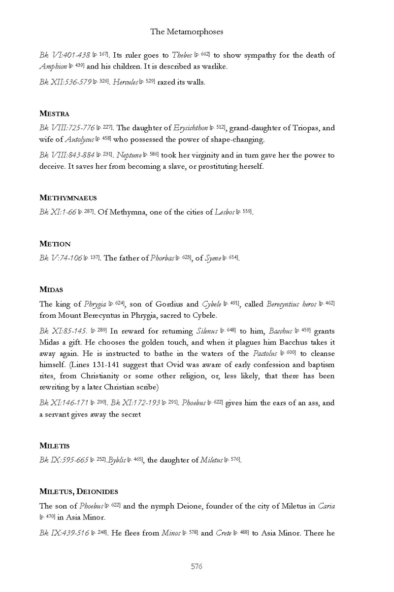 Ovid: The Metamorphoses - Page 576